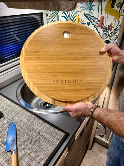 Winnebago Sprekko EKKO and NAVION Custom Sink-Fit Bamboo Cutting Board