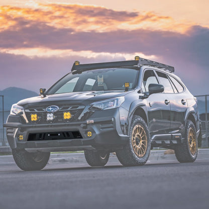 CAtuned Off-Road Subaru Wilderness Front Hidden Winch Mount with Grill