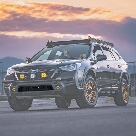 CAtuned Off-Road Subaru Wilderness Front Hidden Winch Mount with Grill