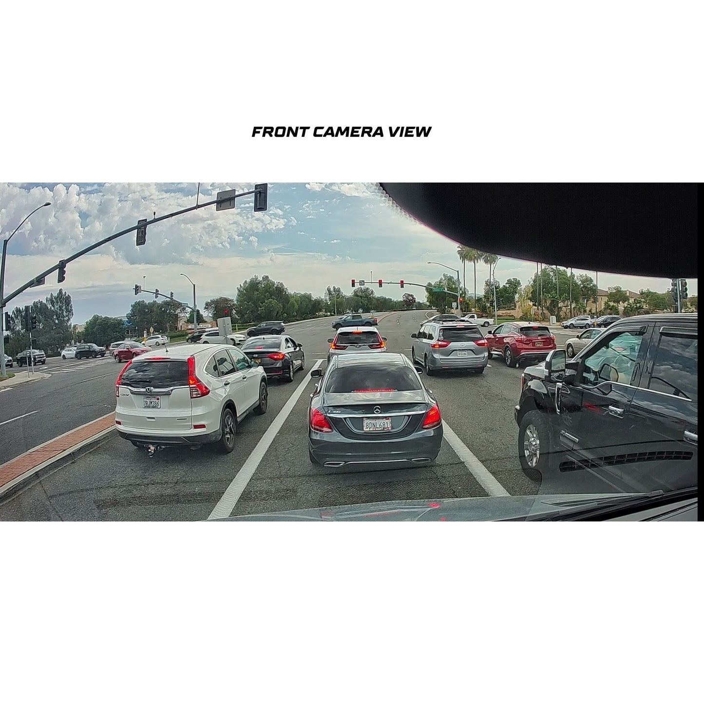 WOLFBOX Dash Cam Visordok Tube Mount