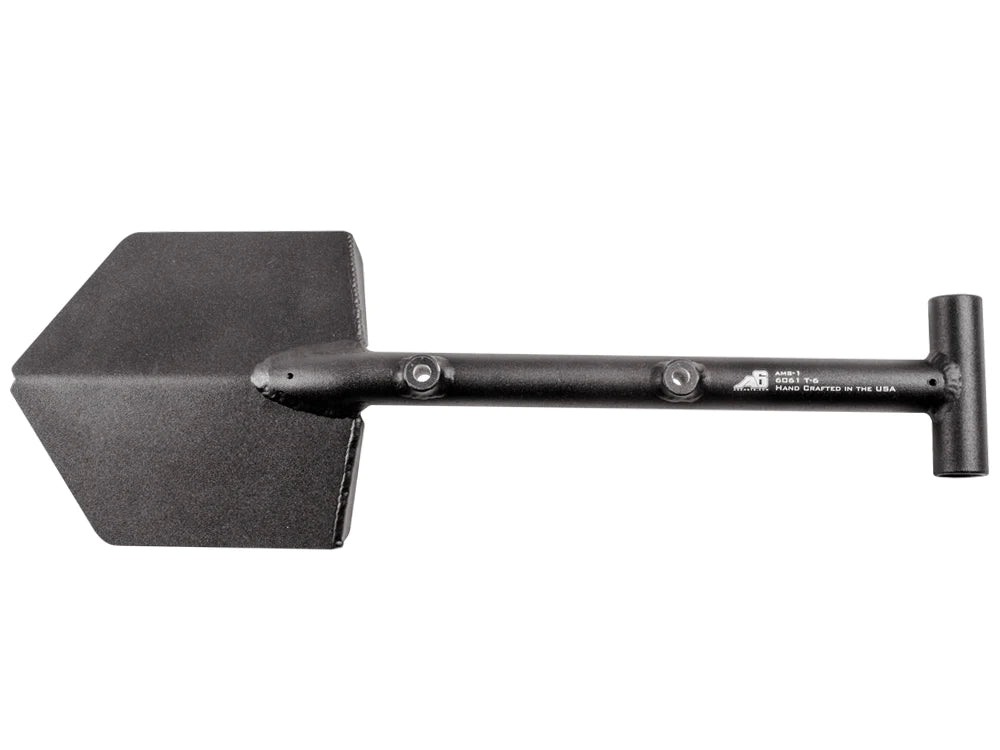 A6 Adventure Mini Shovel (AMS-1) - Black